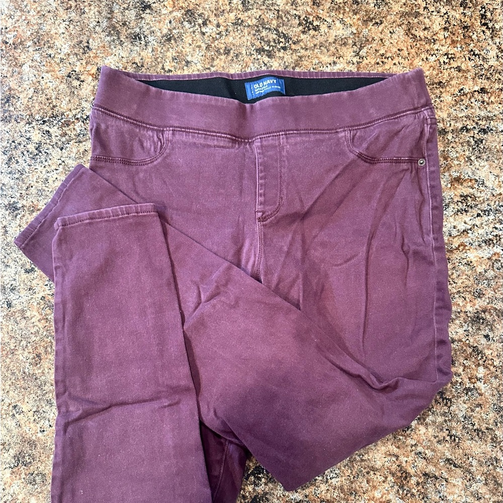 Old Navy Women's Purple Jeans